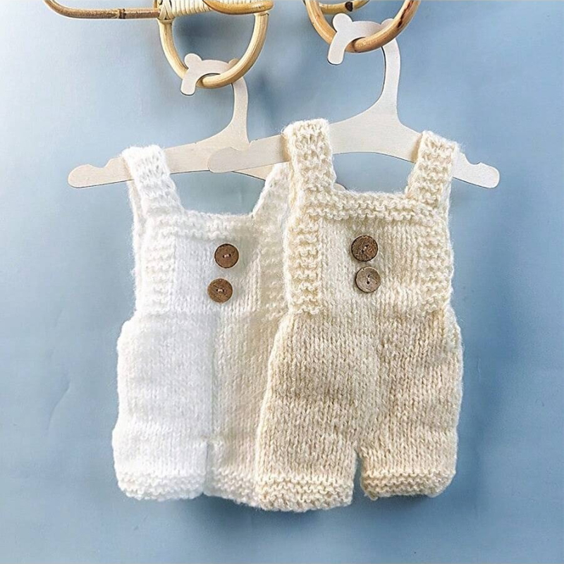 Infant Photography Props Outfit - 신생아 사진 소품 부드러운 모헤어 니트