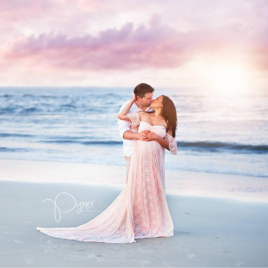 출산 사진 소품 롱 웨딩 드레스 가운, 레이스 임신 멋 - Maternity Wear 리뷰 및 가격